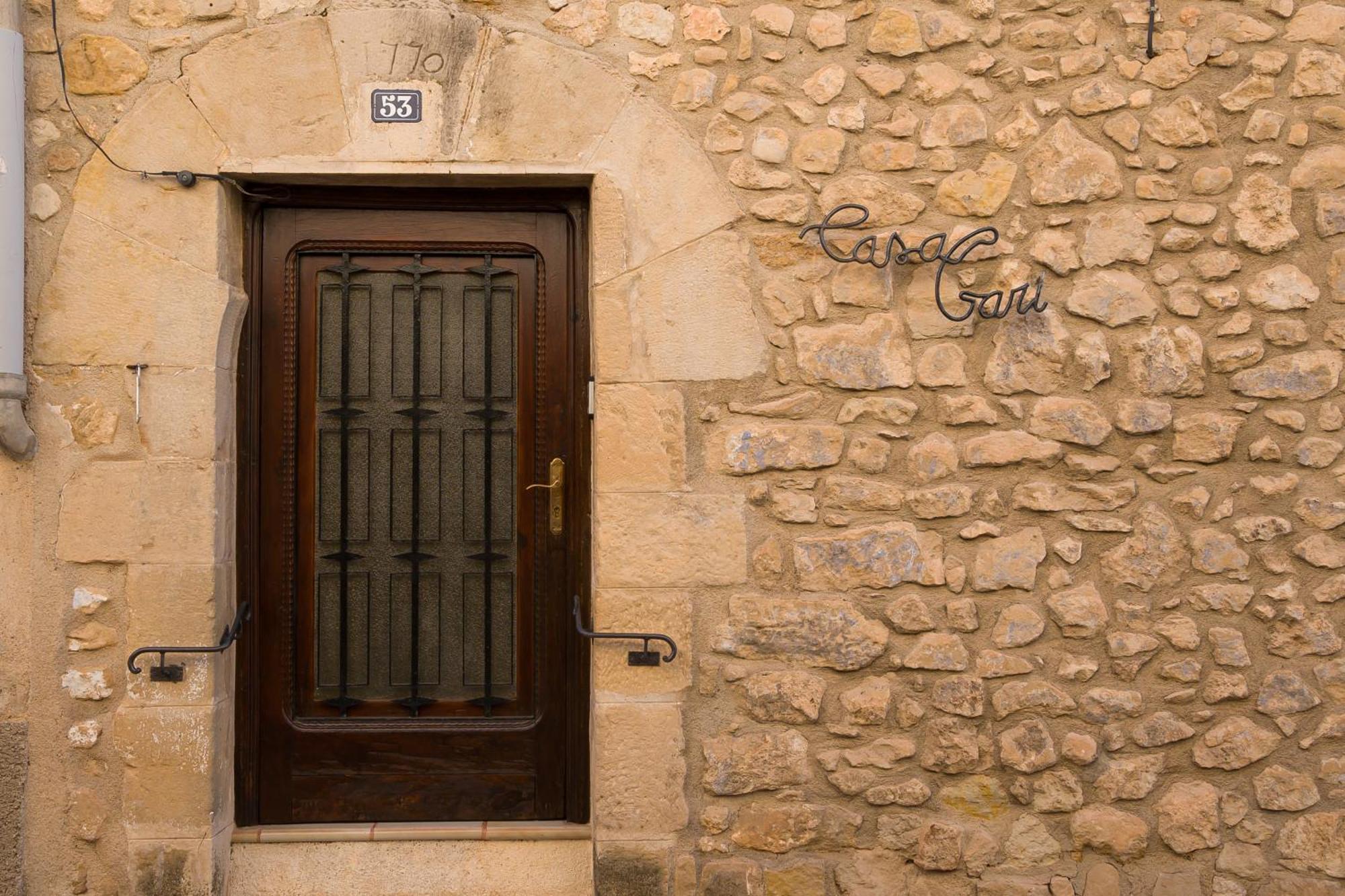 Casa Gari Daire Horta de Sant Joan Dış mekan fotoğraf