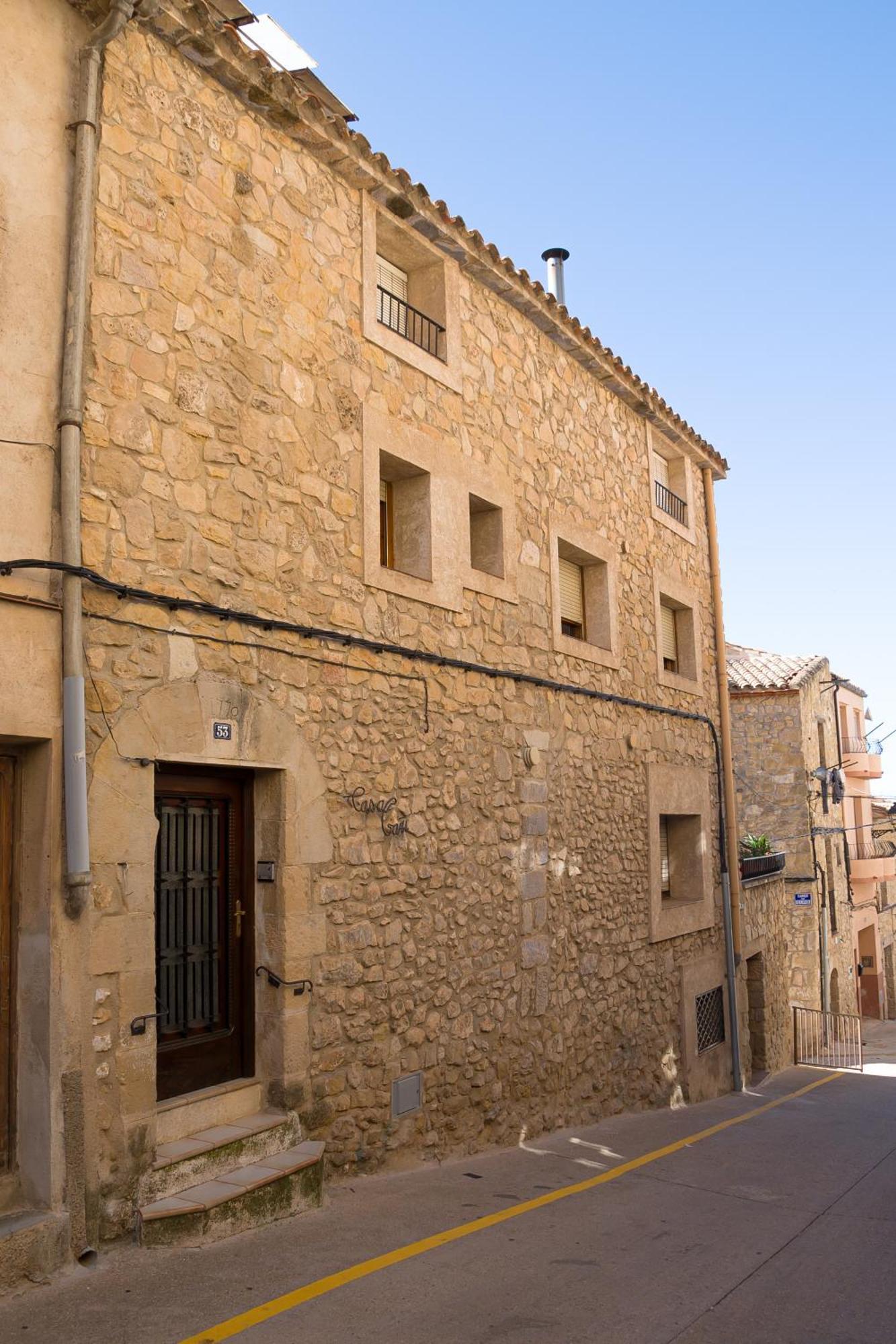Casa Gari Daire Horta de Sant Joan Dış mekan fotoğraf